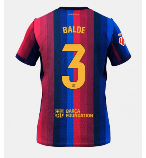Barcelona Alejandro Balde #3 Kotipaita 2026-27 Lyhythihainen Barcelona Alejandro Balde #3 Kotipaita 2026-27 Lyhythihainen